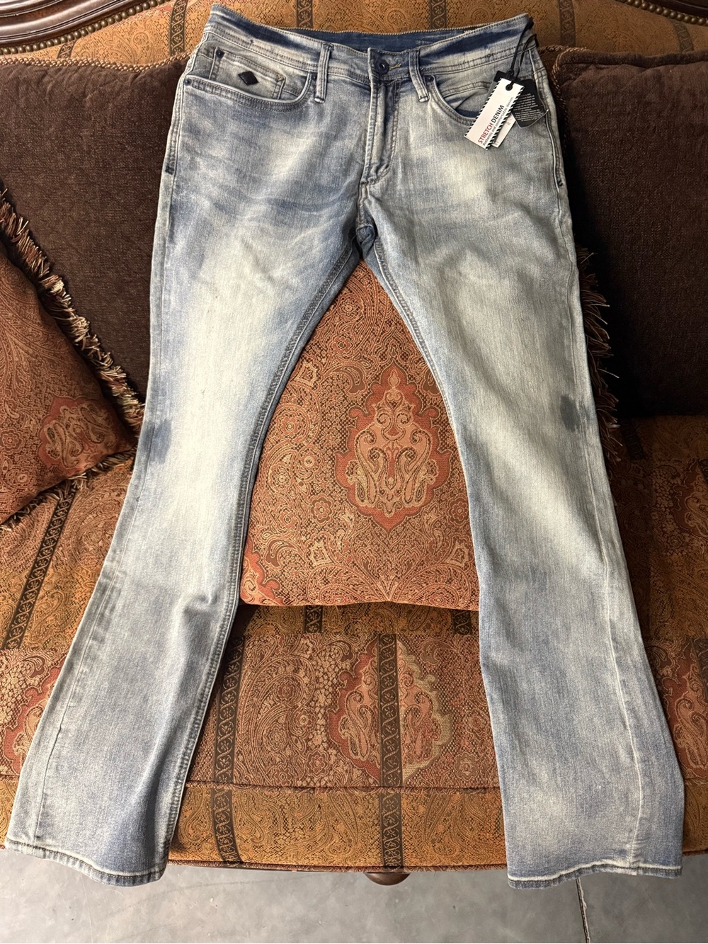 Buffalo David Bitton - MAX X  32/32
Light Wash Skinny Stretch Jeans - Blue